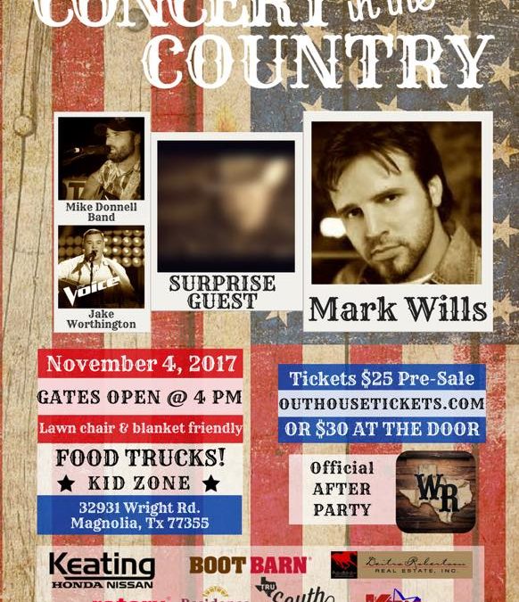 Boots For Troops 2nd Annual Concert in the Country