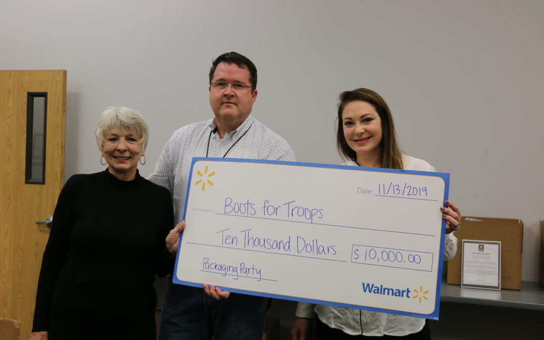 Walmart Supports Boots For Troops
