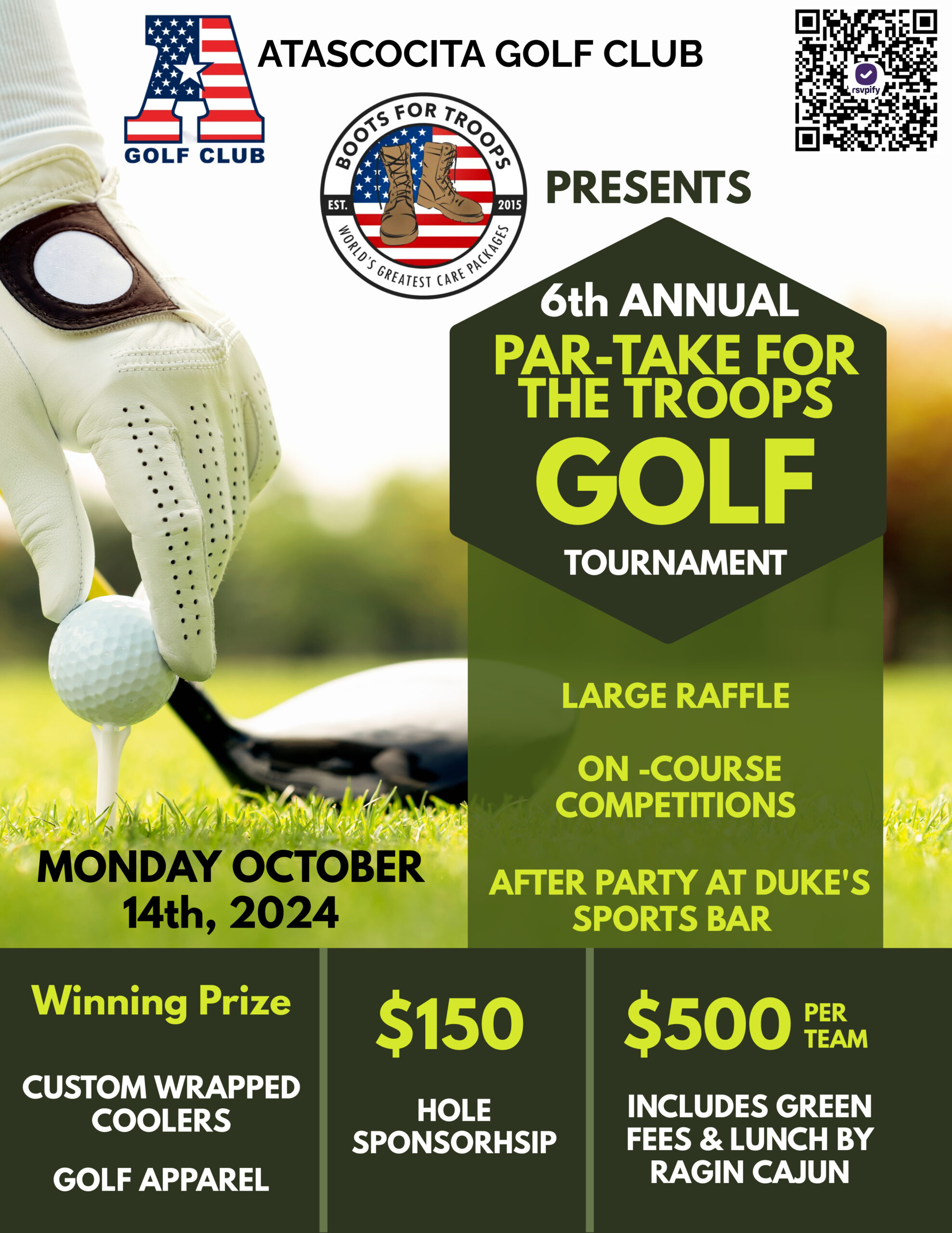 Charity Golf Tournament Flyer Poster (1)-2